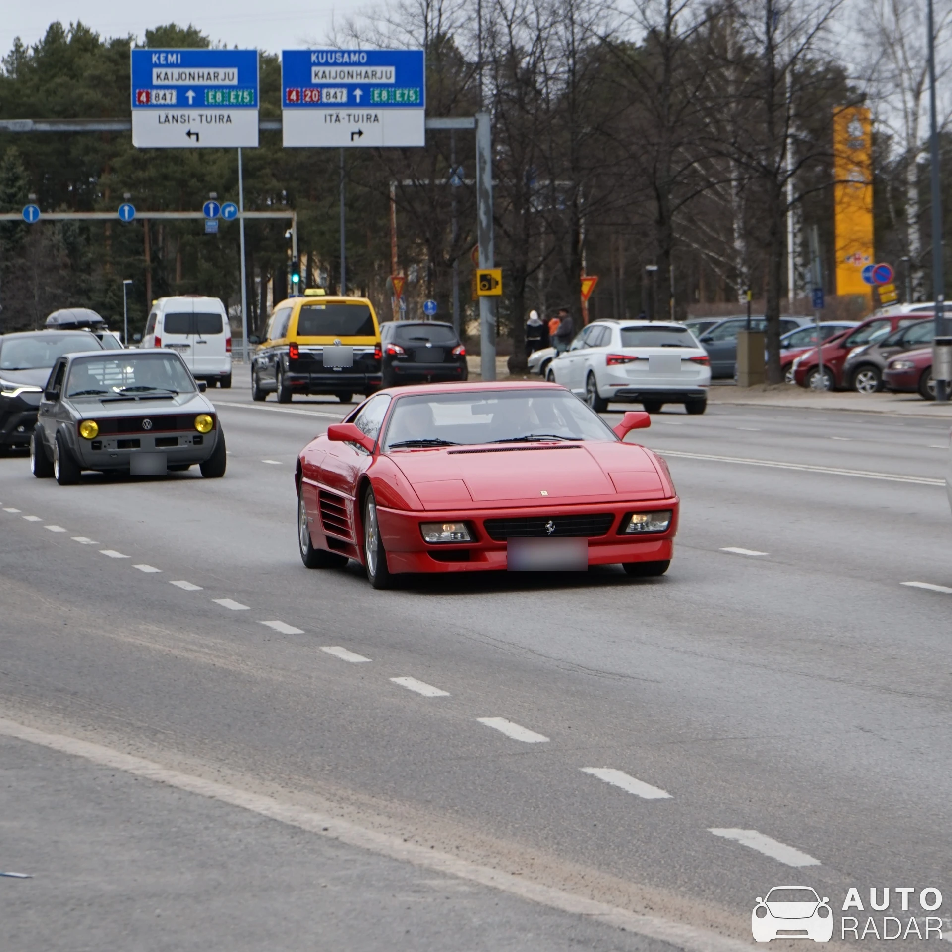 Ferrari 348 TB spotted in Oulu, Finland