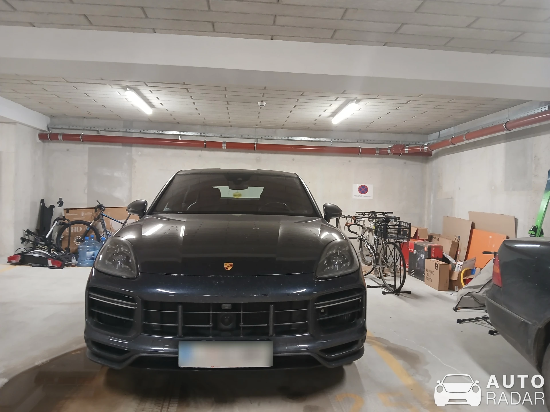 Porsche Cayenne spotted in Ljubljana, Slovenia