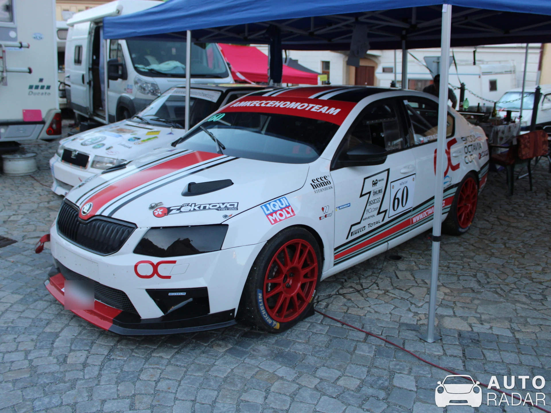 Škoda Octavia CUP 2 spotted in Náměšť nad Oslavou