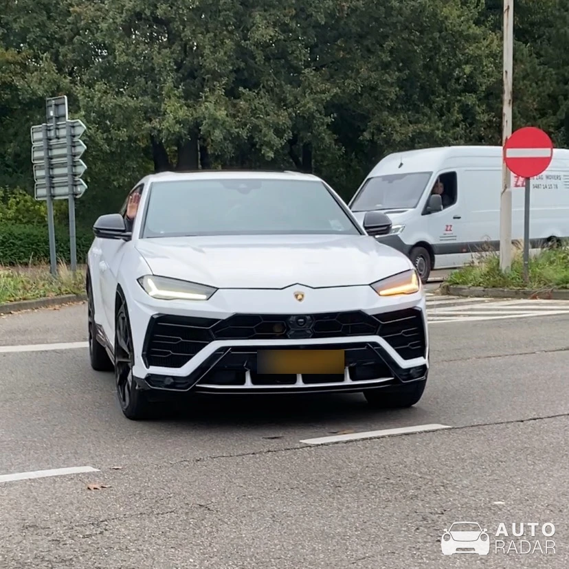 Lamborghini Urus spotted in Antwerp, Belgium