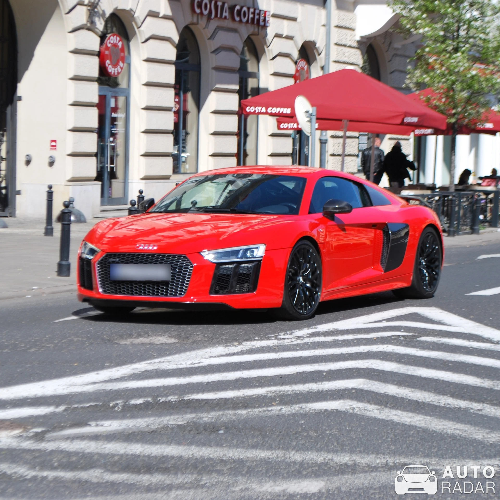 Audi R8 V10 Plus 2015 spotted in Warszawa, Poland