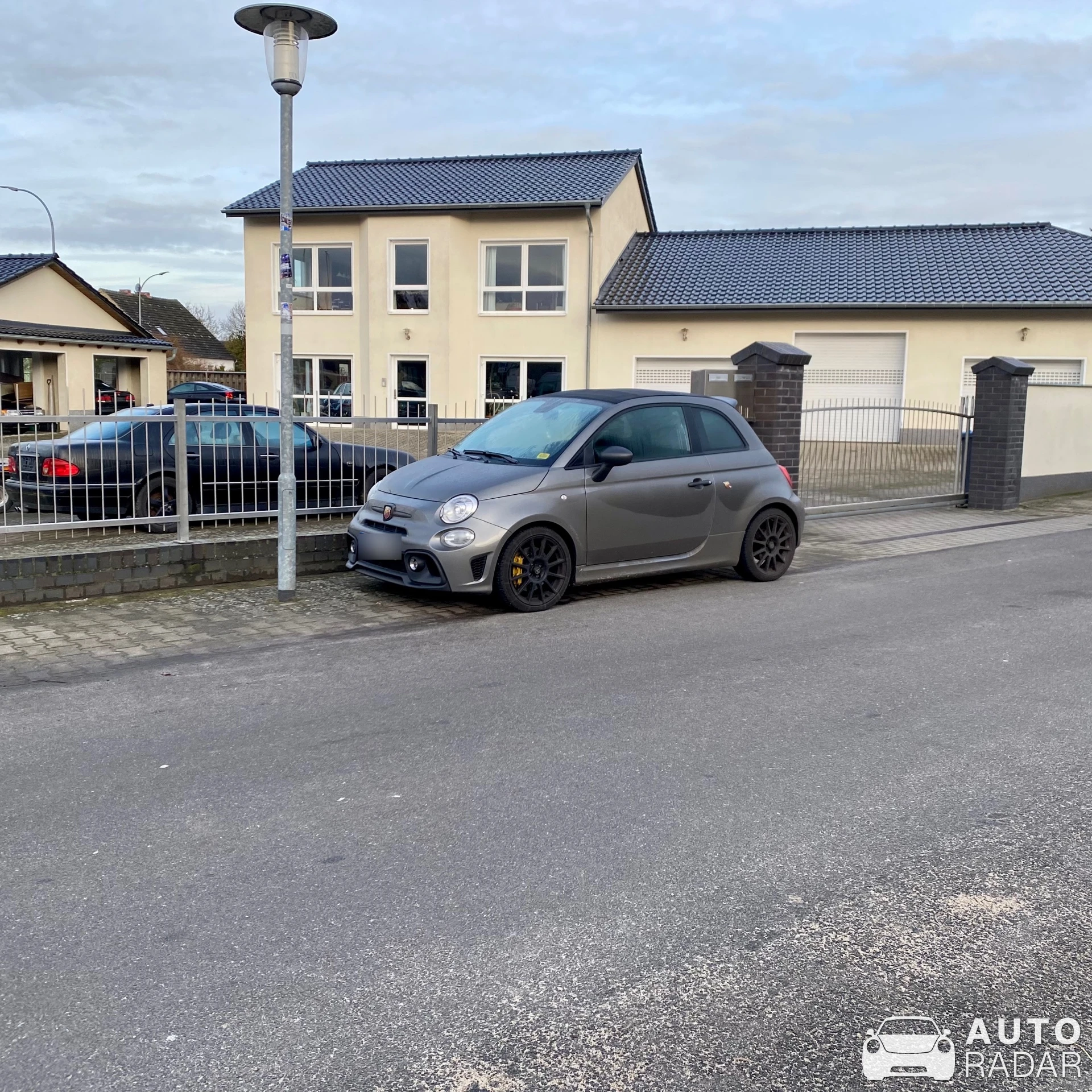 Abarth 595 spotted in Löwenberger Land, Deutschland