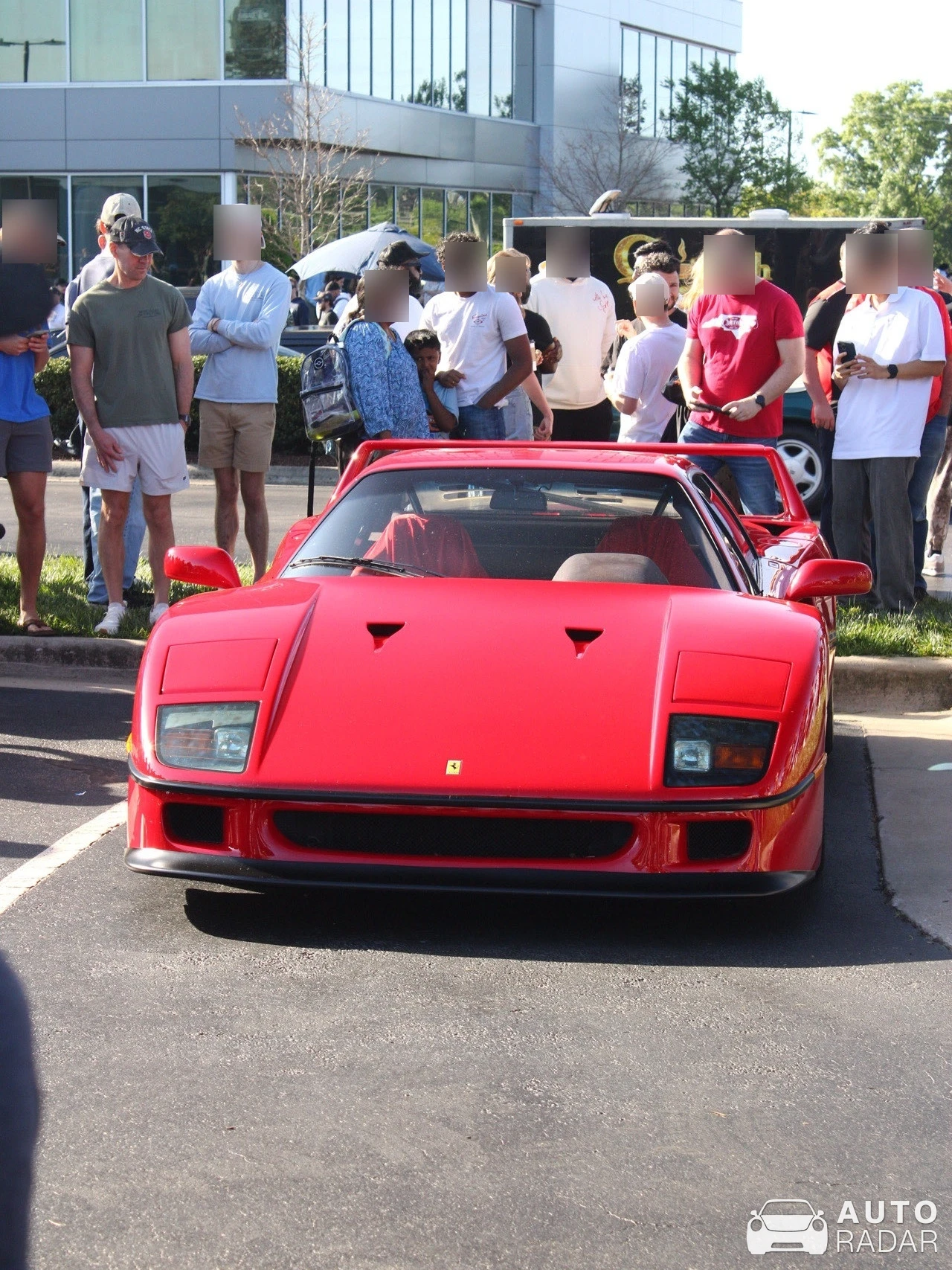 Ferrari F40 spotted in Durham