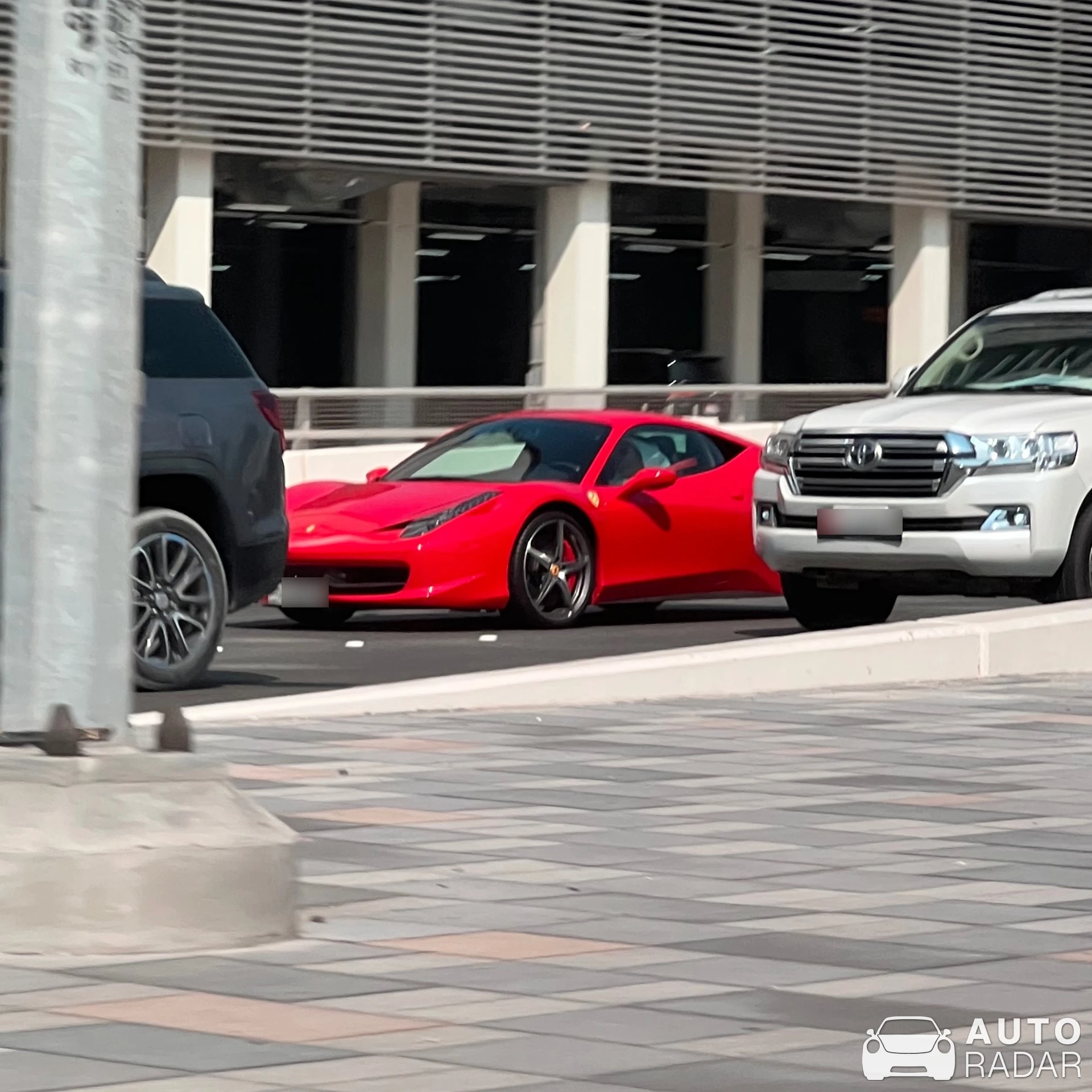Ferrari 458 Italia spotted in Abu Dhabi, United Arab Emirates