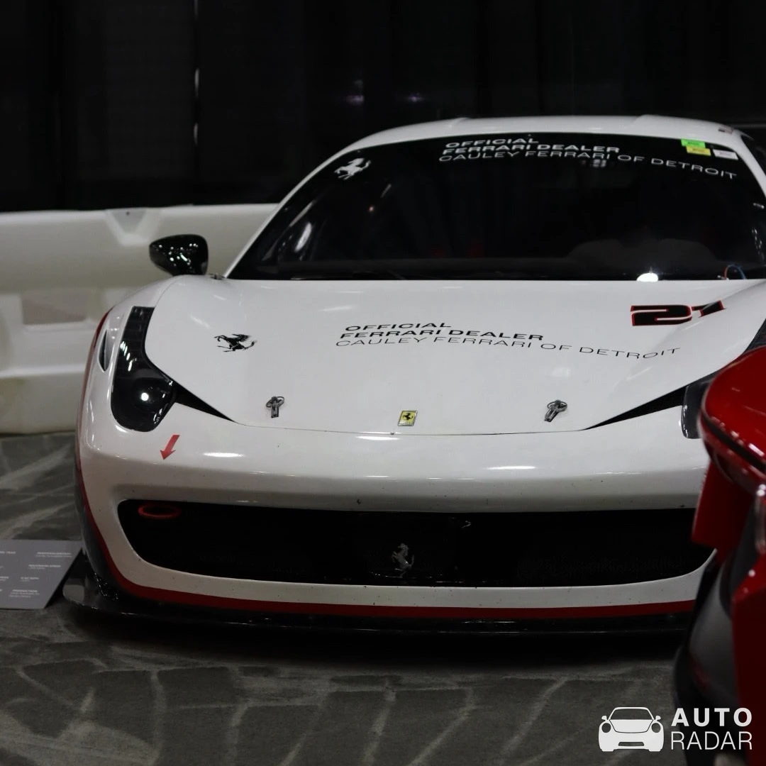 Ferrari 458 Challenge spotted in Detroit, United States