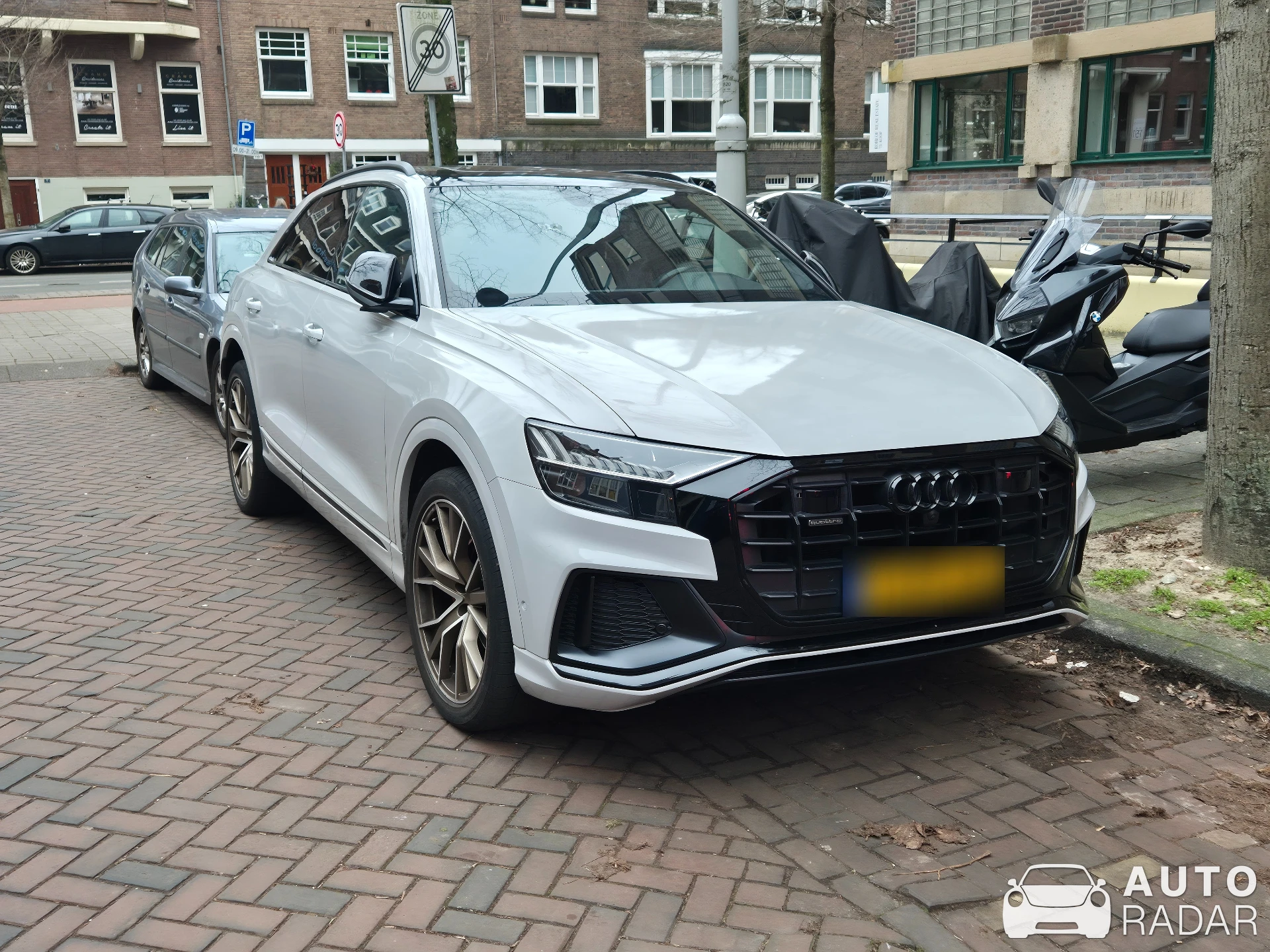 Audi SQ8 spotted in Amsterdam, Netherlands
