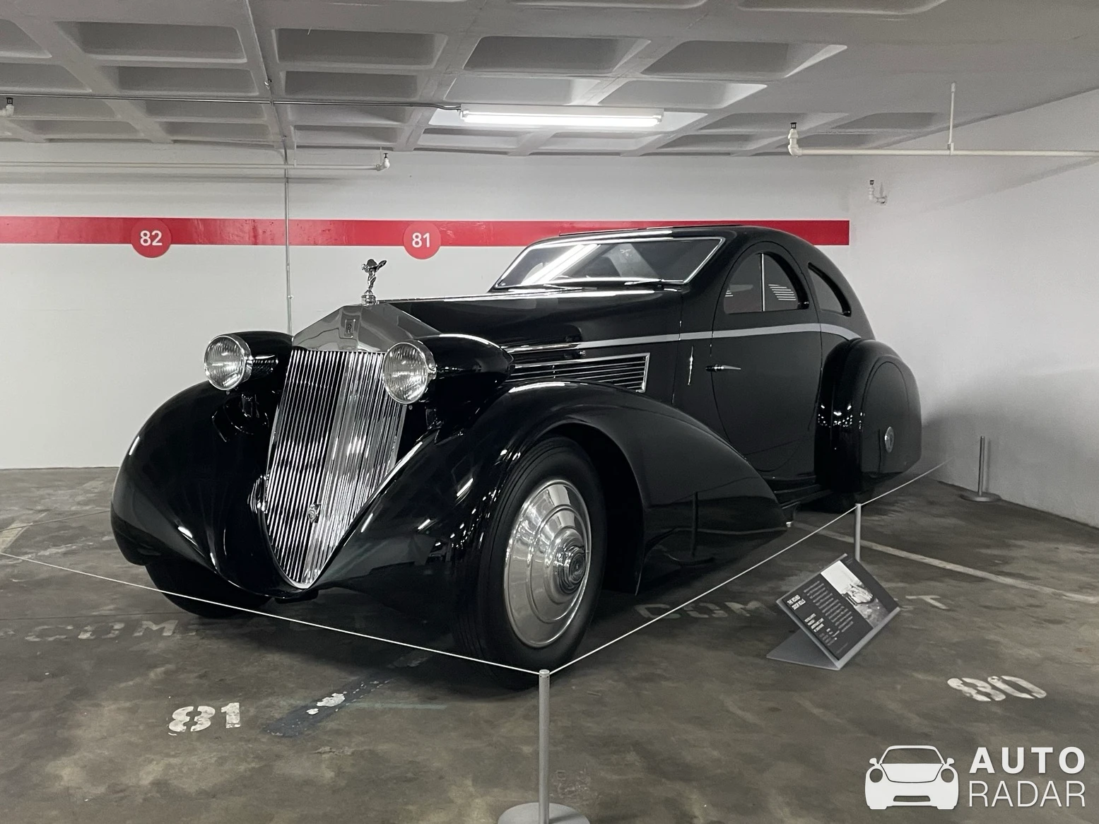 Rolls-Royce Phantom I Jonckheere Coupe spotted in Los Angeles