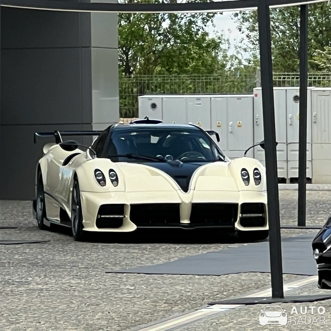 Pagani Huayra Imola Roadster spotted in Warszawa