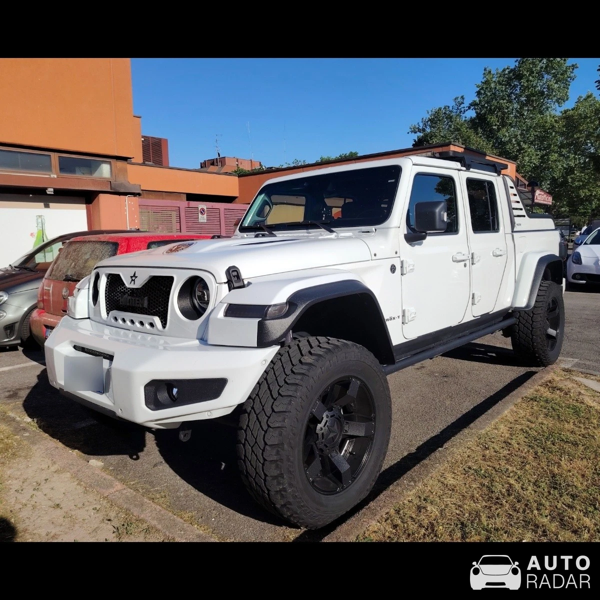 Jeep Wrangler Rubicon Militem Ferox 500 spotted in Basiglio