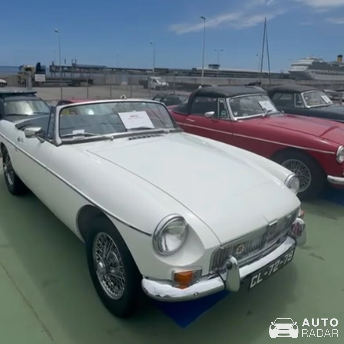 MG MGB spotted in Lisbon, Portugal