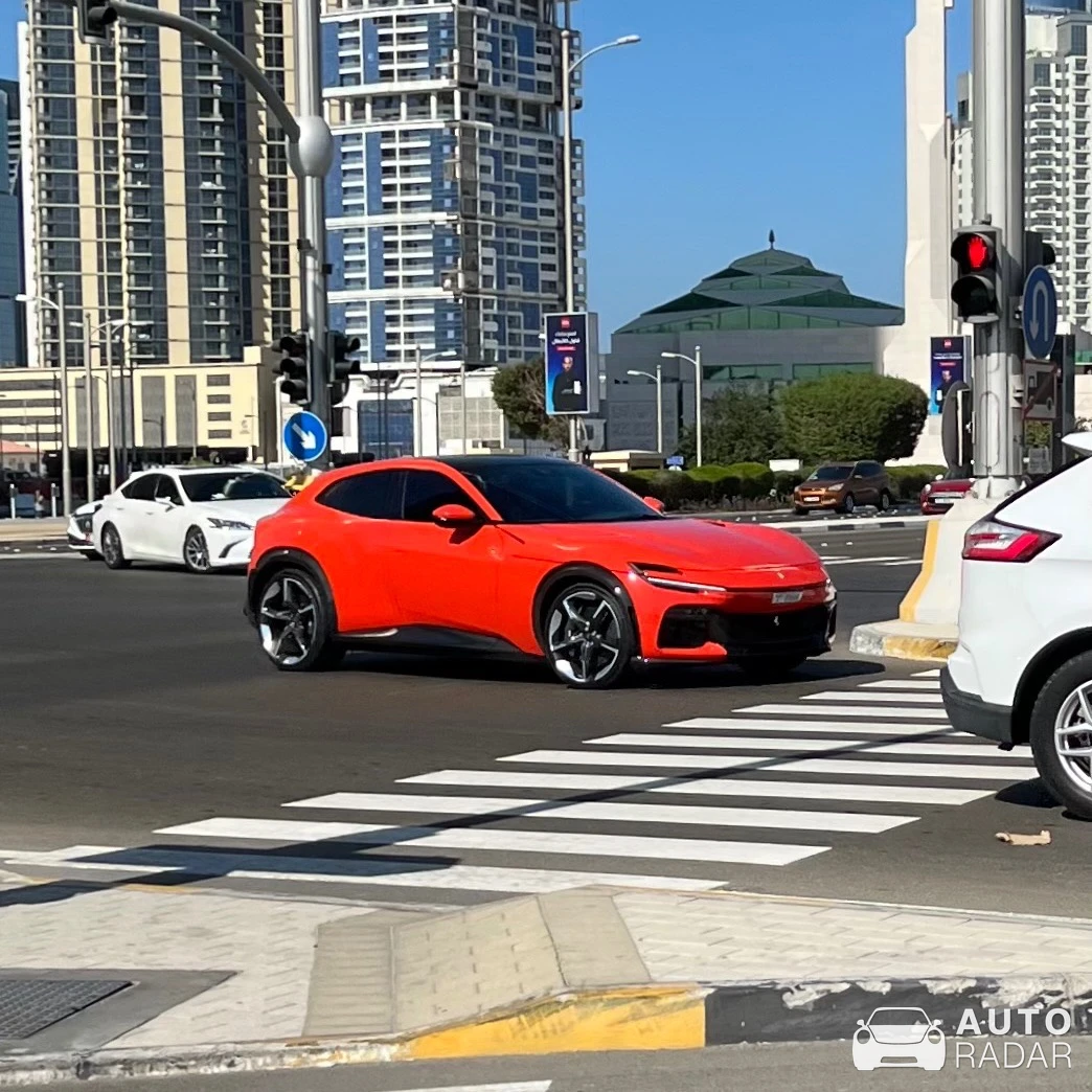 Ferrari Purosangue spotted in Abu Dhabi, United Arab Emirates