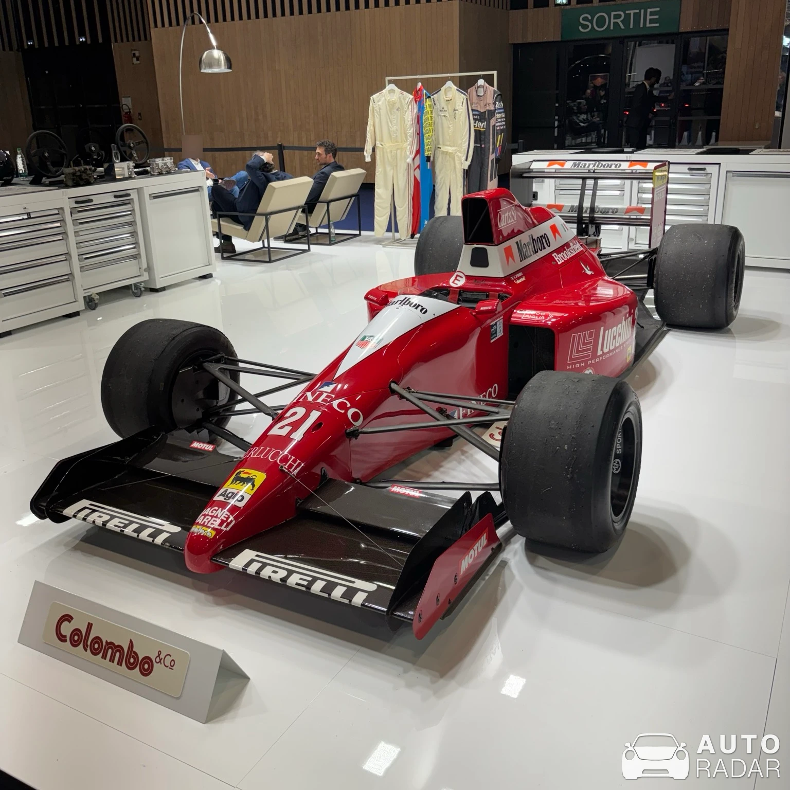 BMS Dallara 192 spotted in Vanves