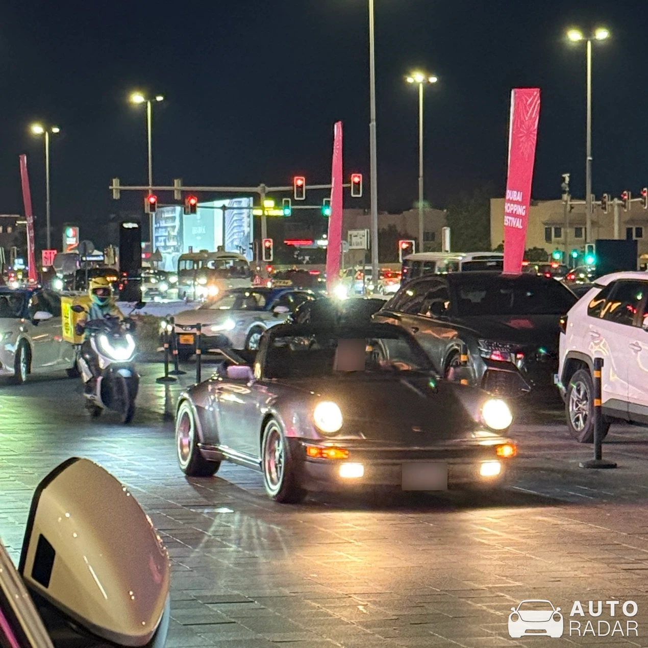 Porsche 930 Turbo Cabriolet spotted in Dubai, United Arab Emirates