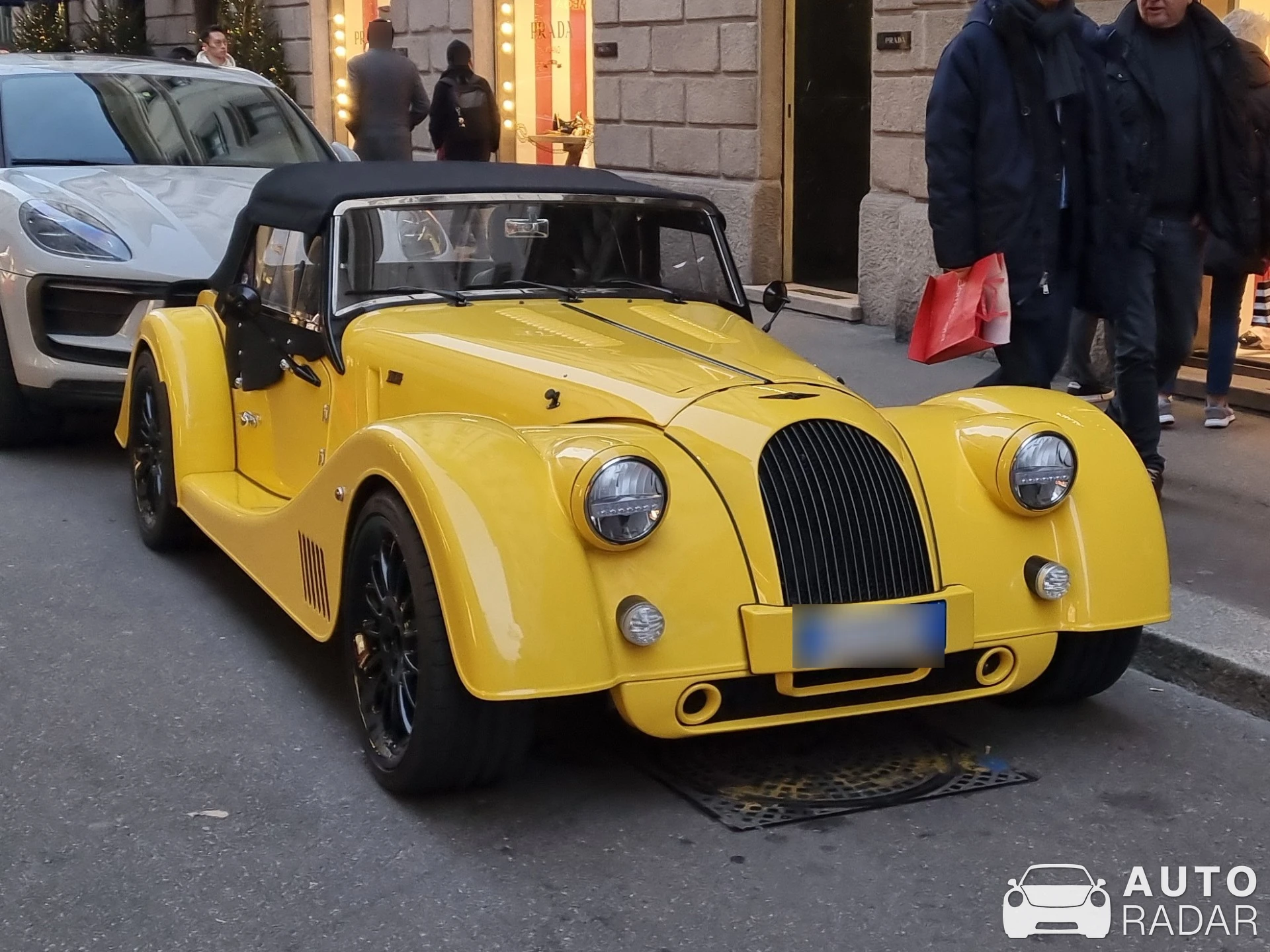 Morgan Plus 4 spotted in Milano, Italia