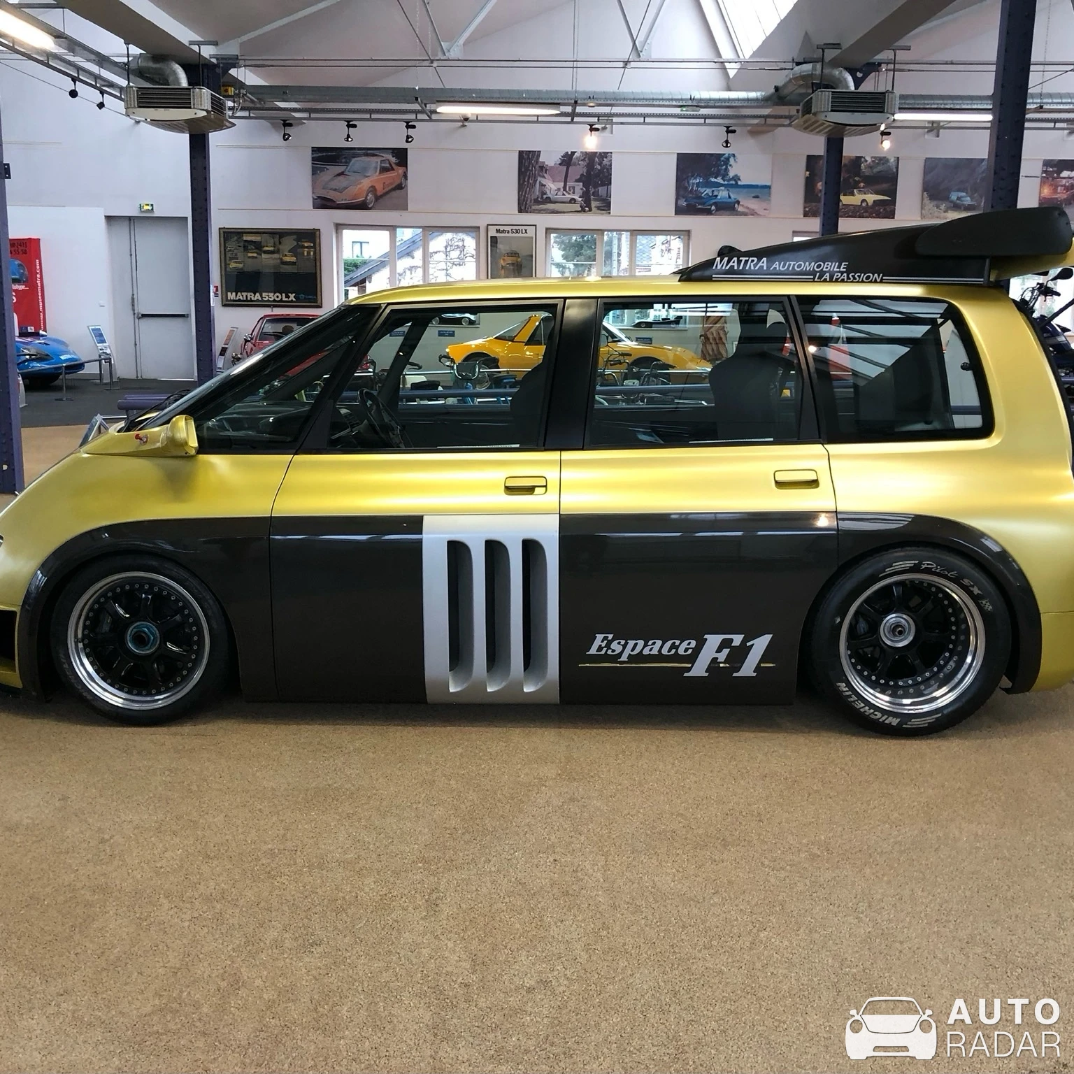 Renault Espace F1 spotted in Romorantin-Lanthenay, France