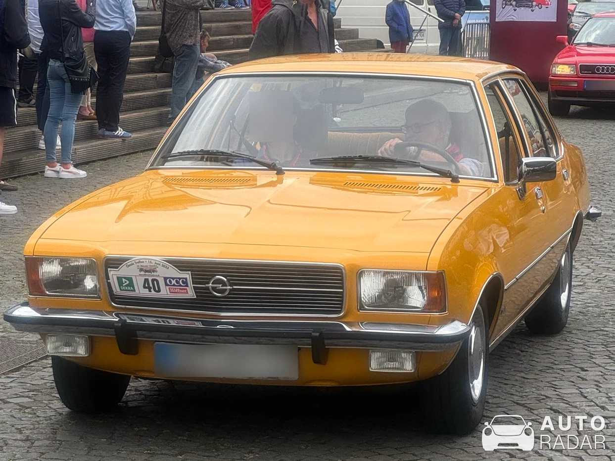 Opel Rekord D spotted in Münster