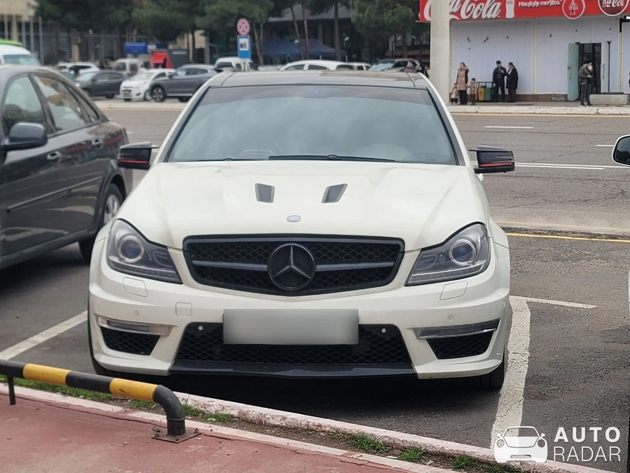 Mercedes-AMG C 63 Sedan W204 spotted in Tashkent