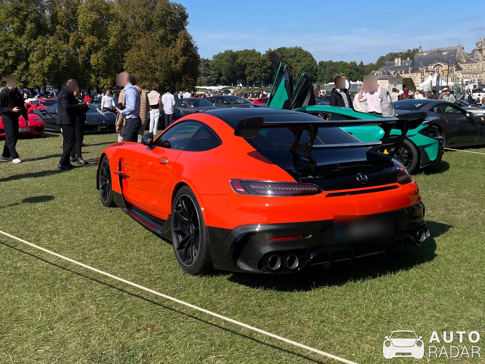 Mercedes-AMG GT Black Series C190 spotted in Chantilly, France