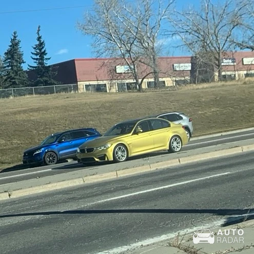 BMW M3 F80 Sedan spotted in Calgary, Canada