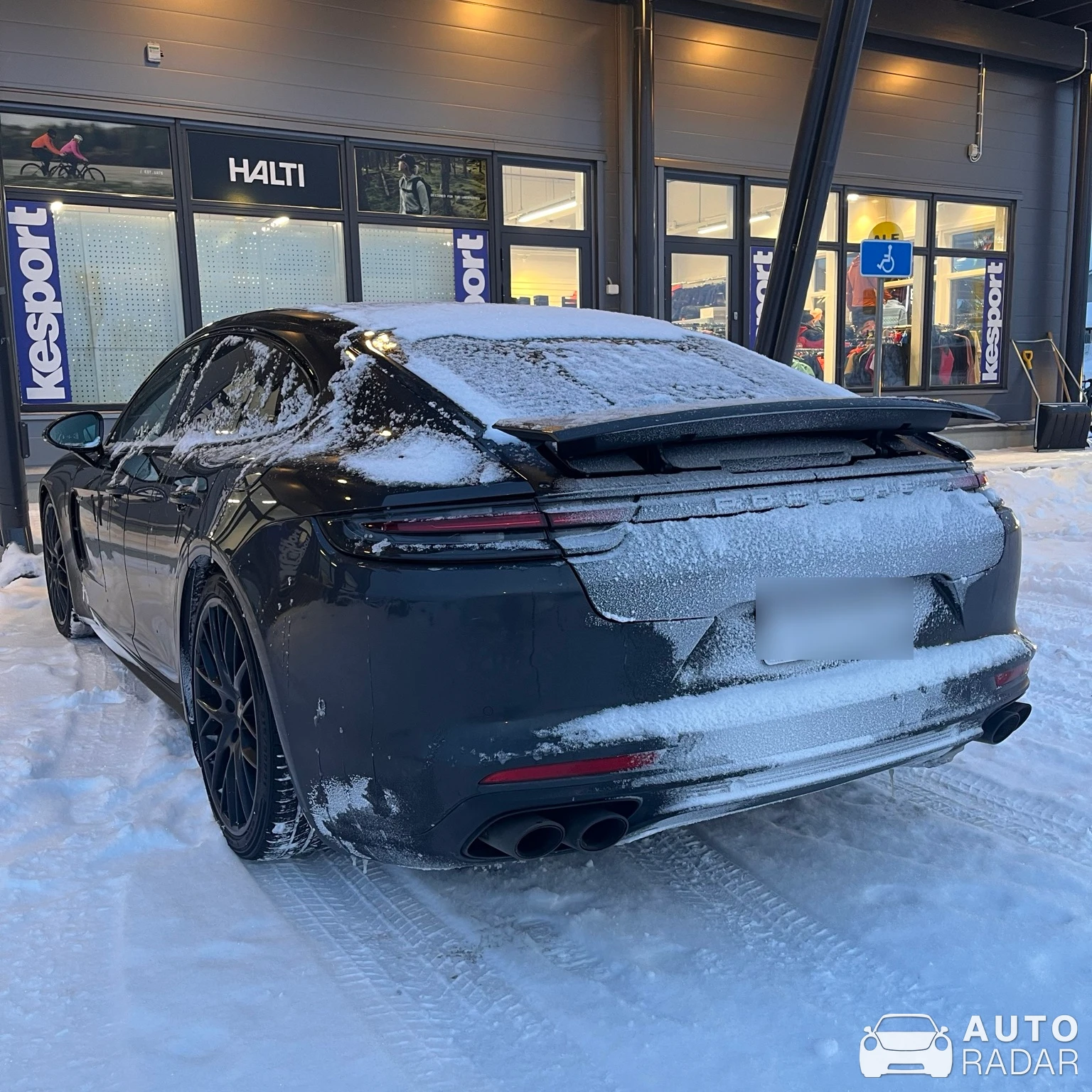 Porsche 971 Panamera 4 E-Hybrid spotted in Saariselkä
