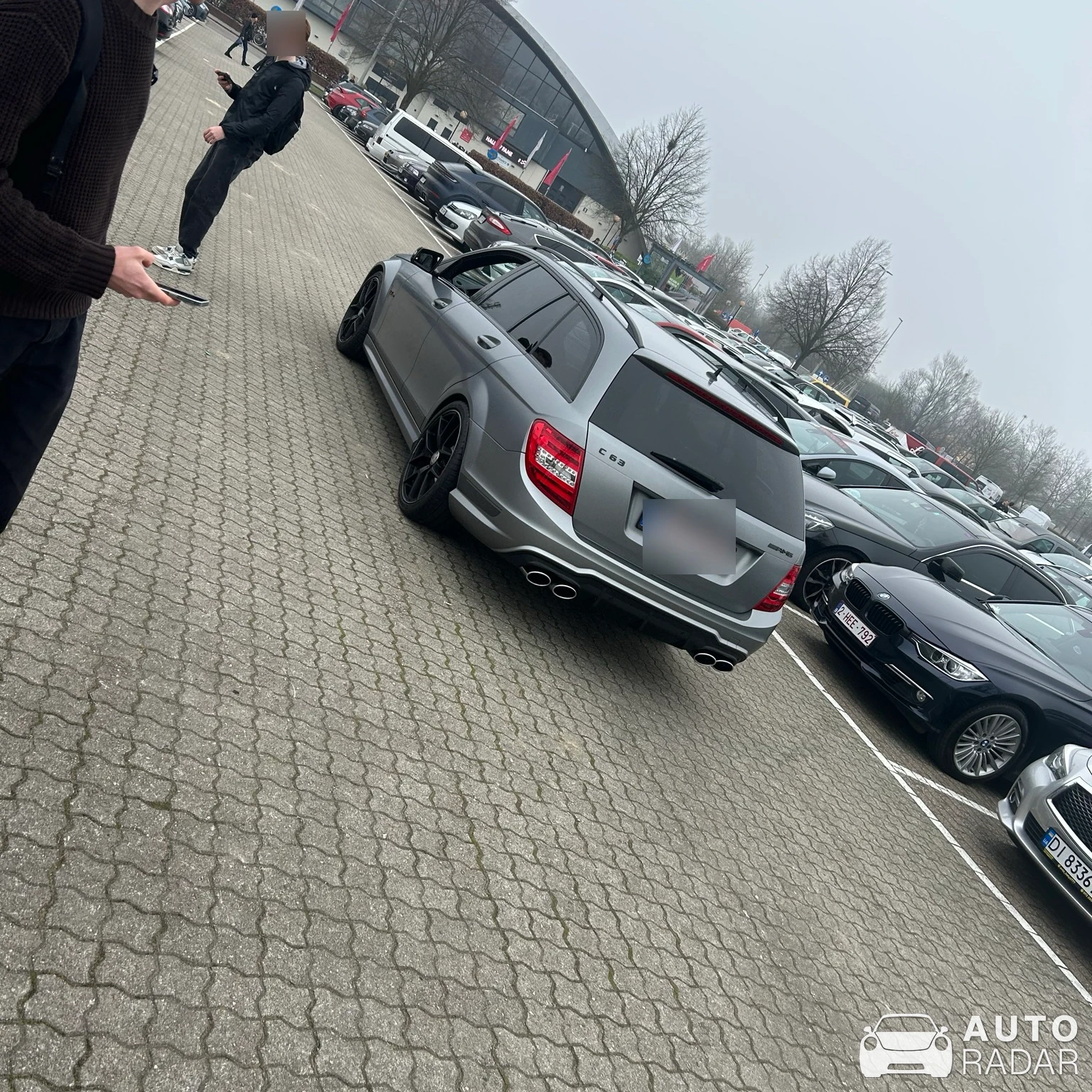 Mercedes-AMG C 63 Estate S204 spotted in Mechelen