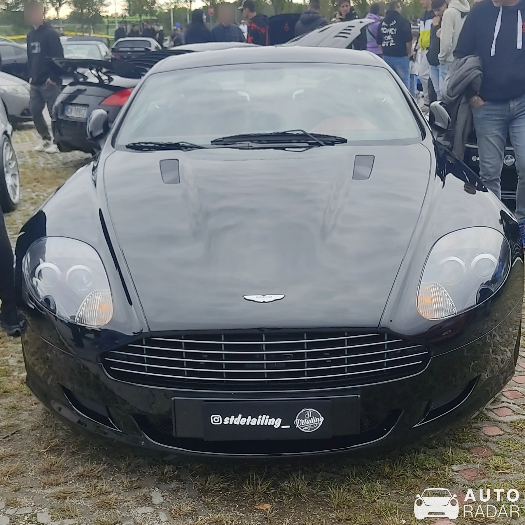 Aston Martin DB9 spotted in Villesse, Italy
