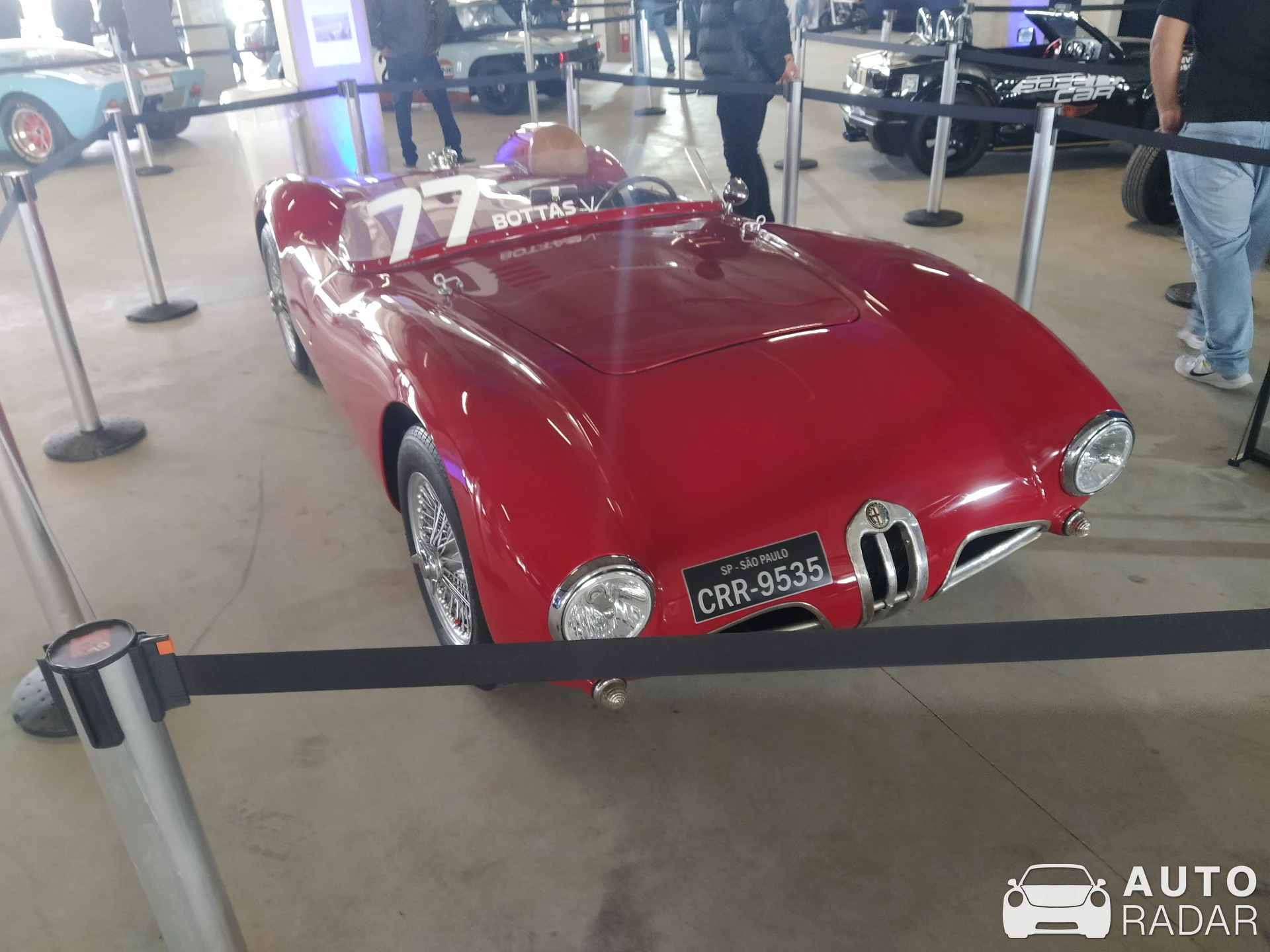 Alfa Romeo Disco Volante Spyder spotted in São Paulo
