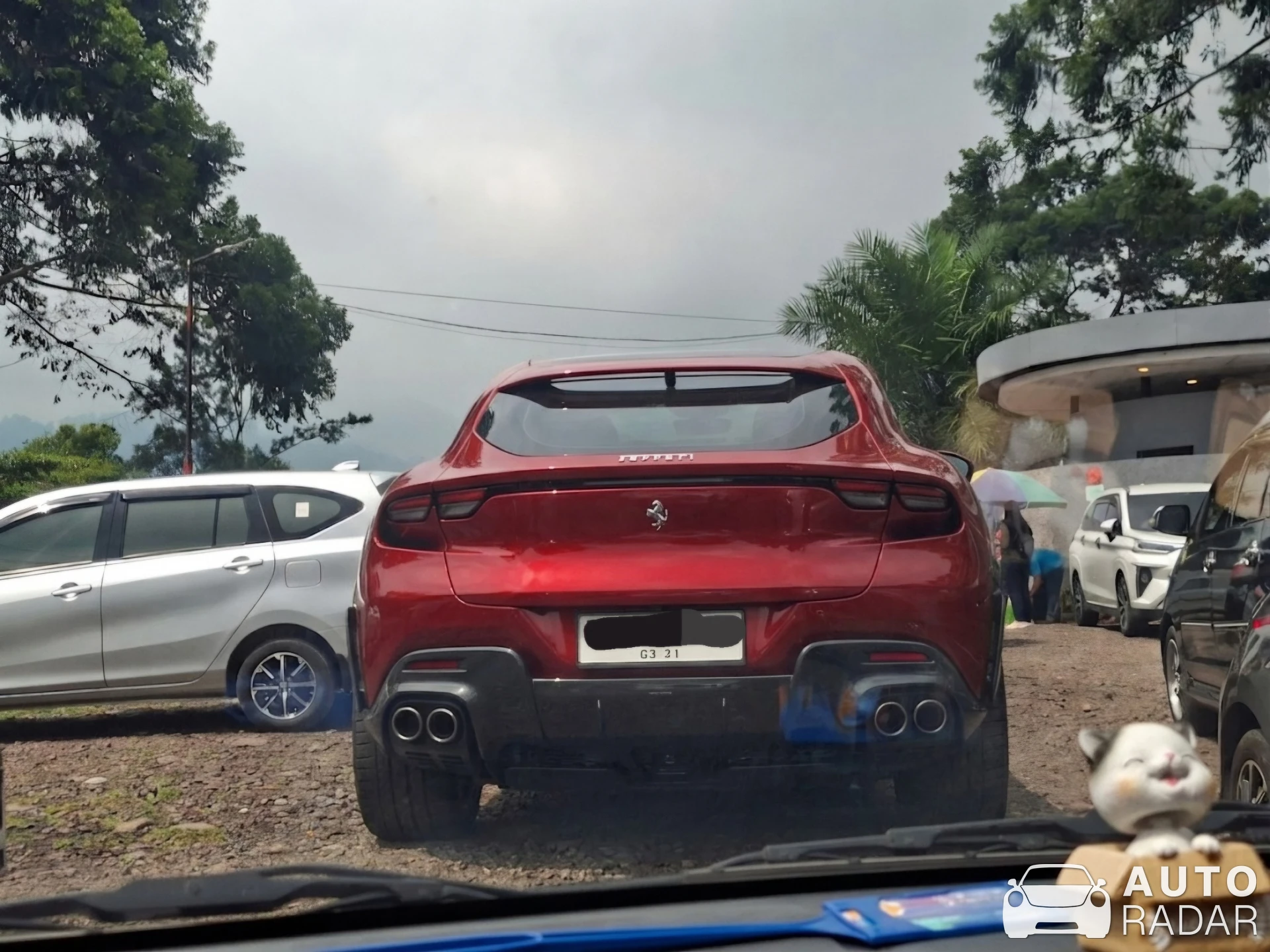 Ferrari Purosangue spotted in Bogor