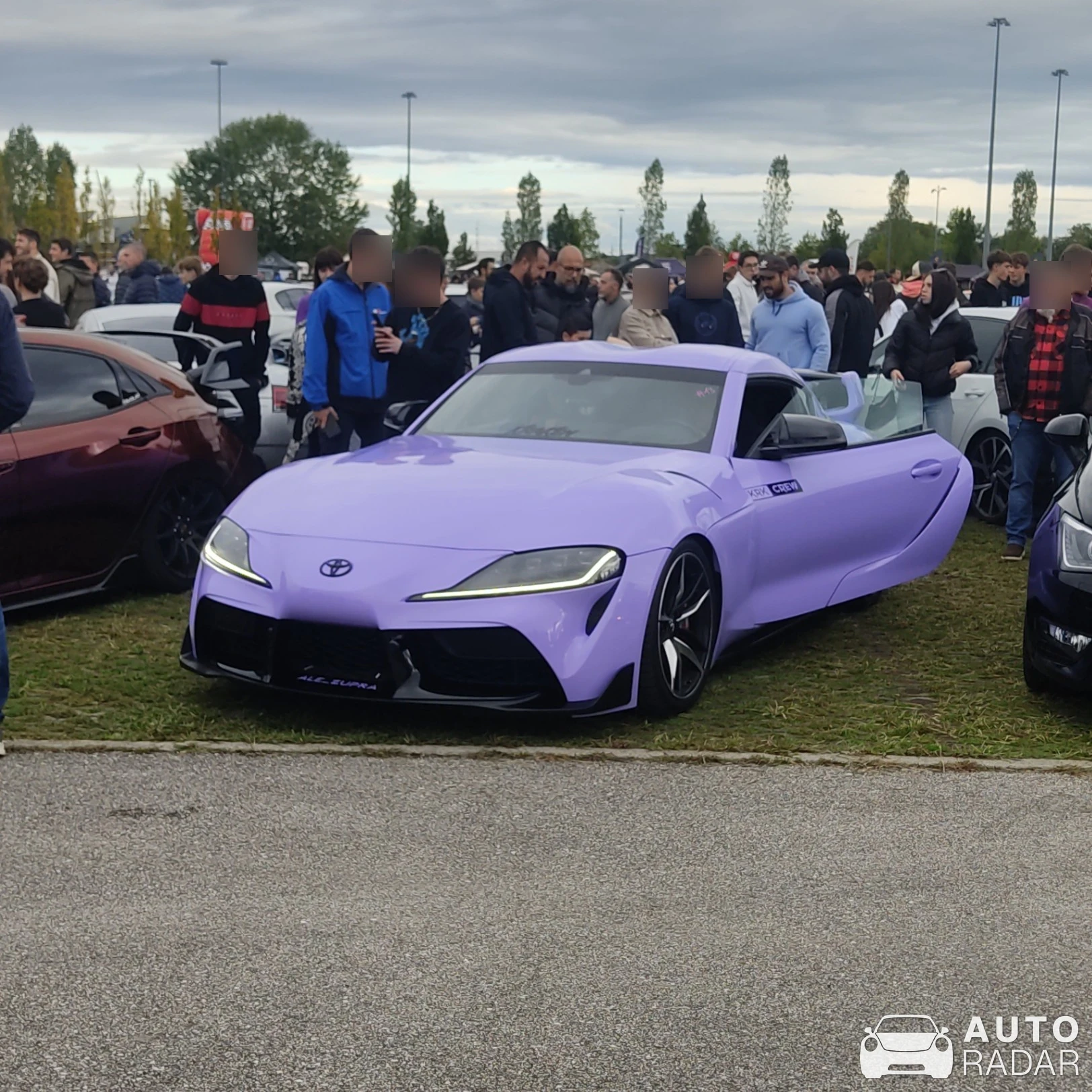 Toyota GR Supra A90 spotted in Villesse, Italy