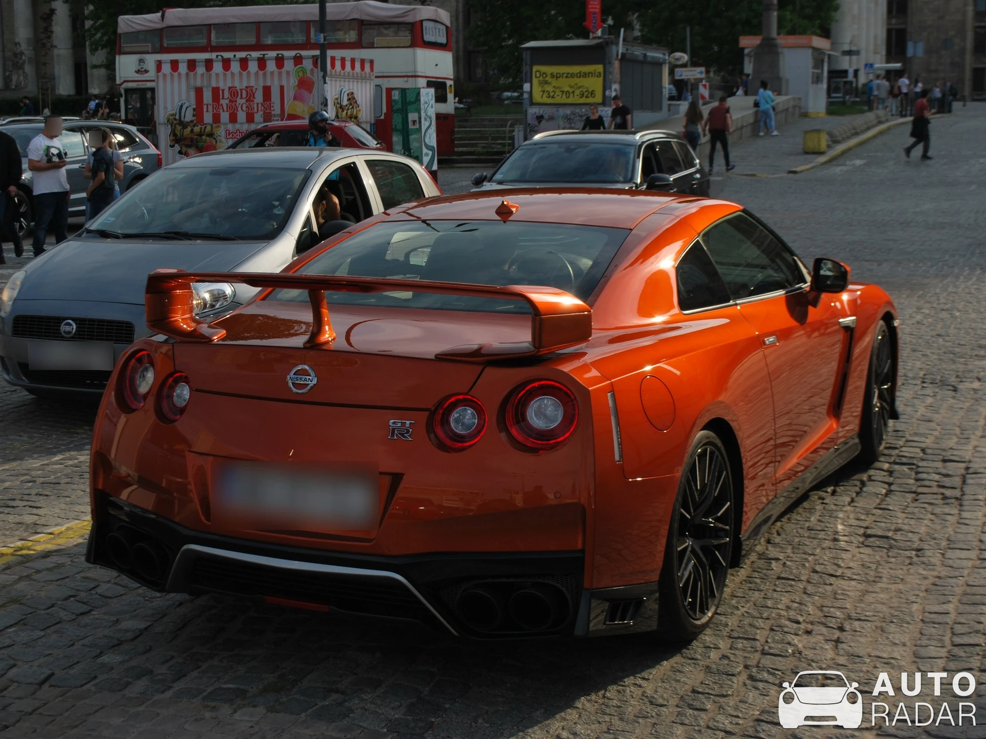 Nissan GT-R R35 spotted in Warszawa, Poland