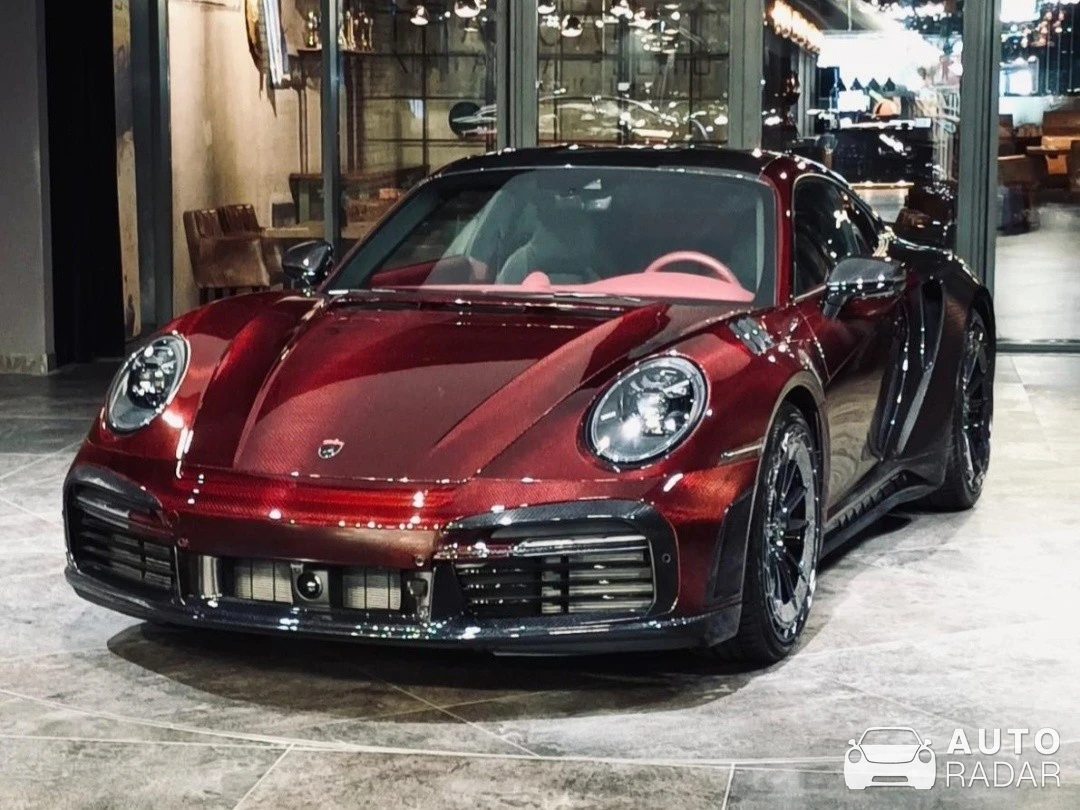 Porsche TopCar 992 Turbo S Stinger GTR Carbon Edition spotted in München