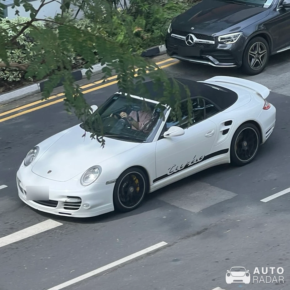 Porsche 997 Turbo Cabriolet spotted in Singapore, Singapore