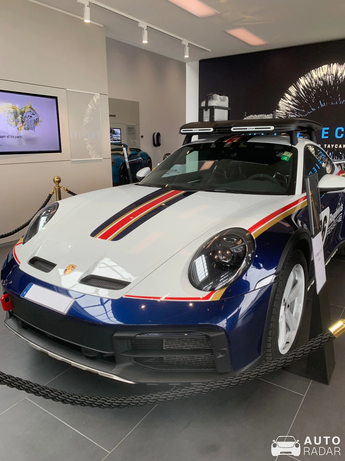 Porsche 992 Dakar spotted in Fyrislund, Sweden