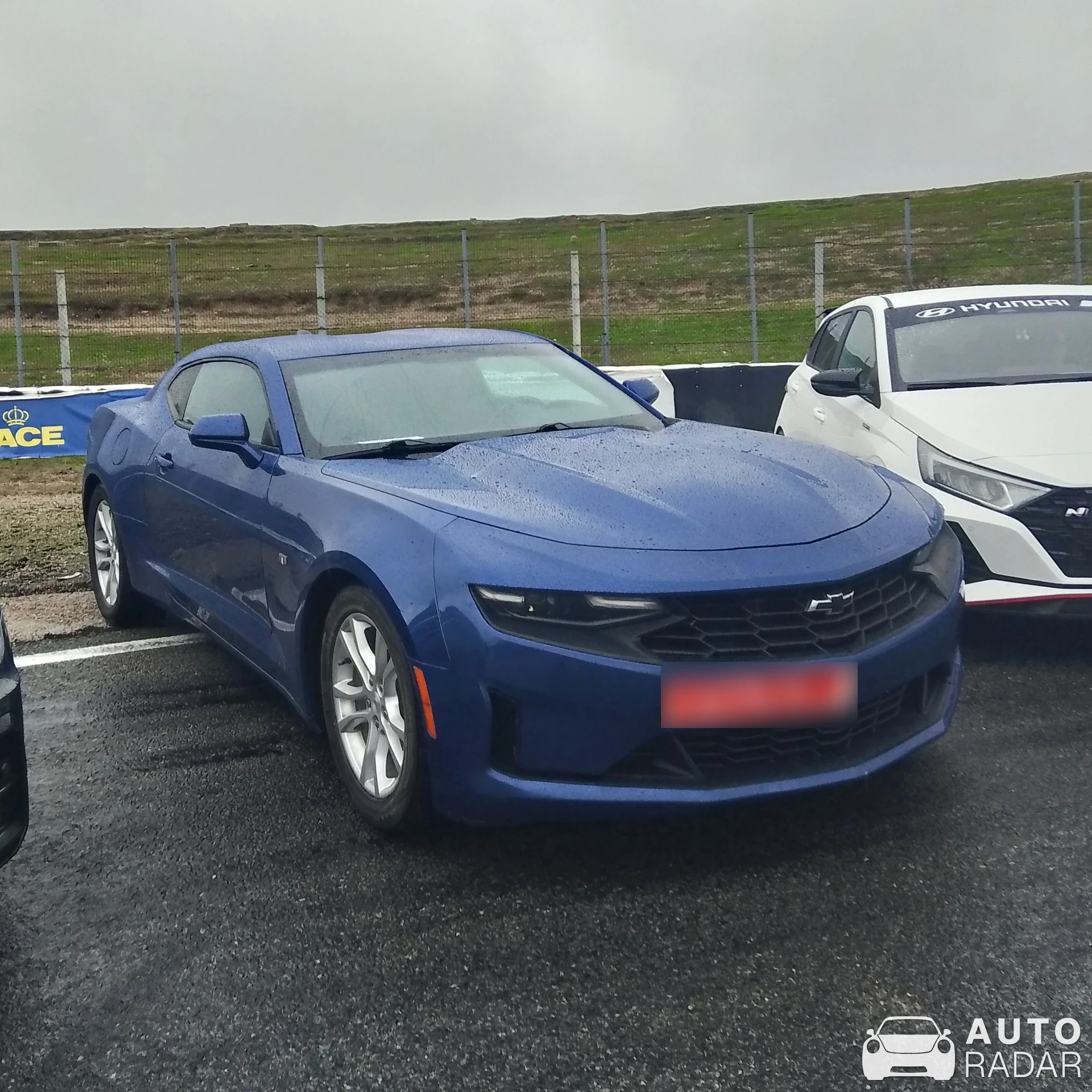 Chevrolet Camaro RS spotted in Madrid, Spain
