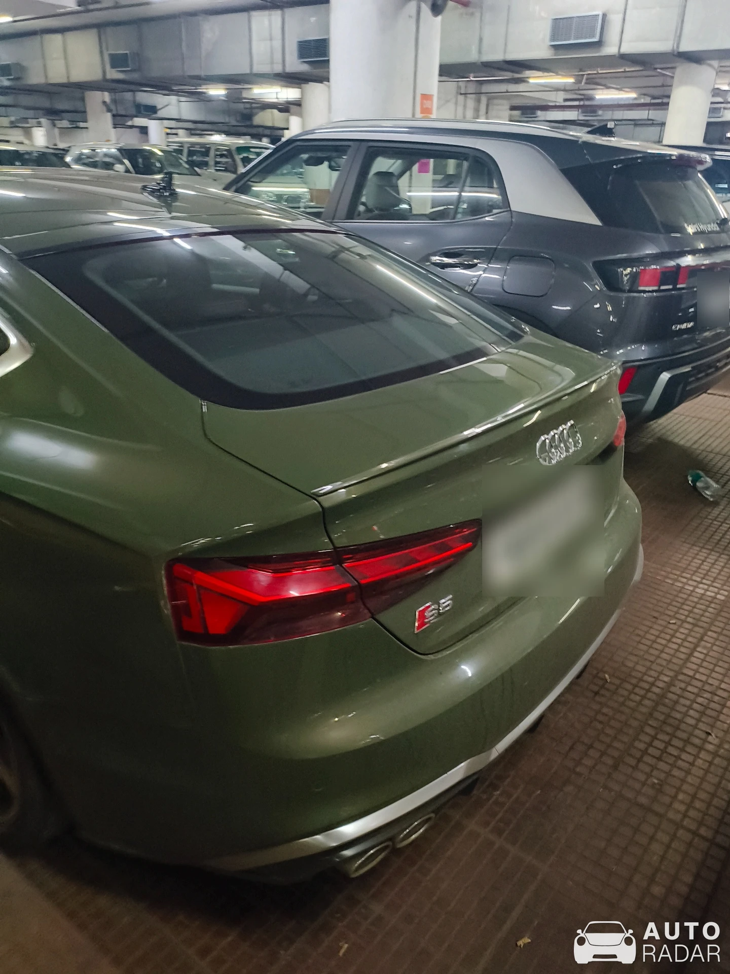 Audi S5 Sportback B9 spotted in Kolkata