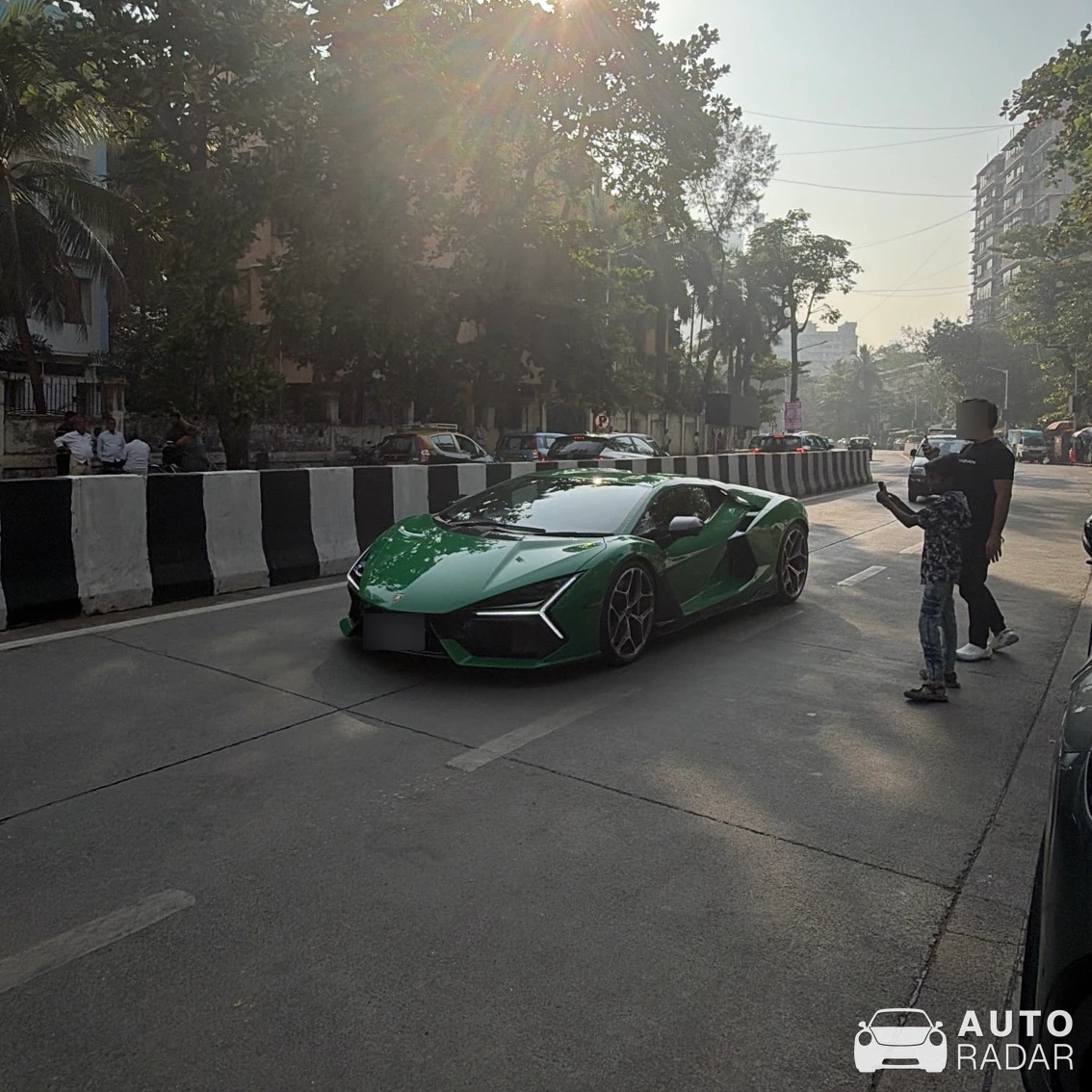 Lamborghini Revuelto spotted in Mumbai, India