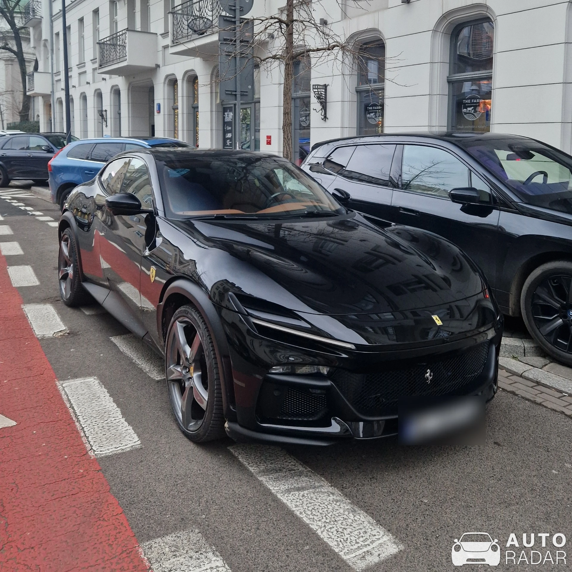 Ferrari Purosangue spotted in Warszawa, Poland