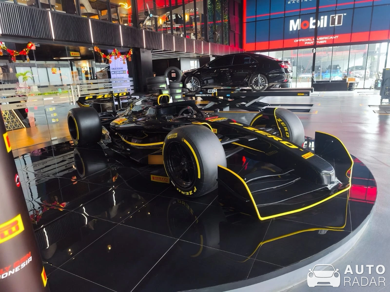Pirelli 2026 F1 Showcar spotted in Tangerang