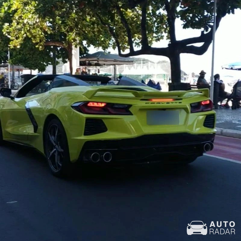 Chevrolet Corvette C8 spotted in Centro, Brazil