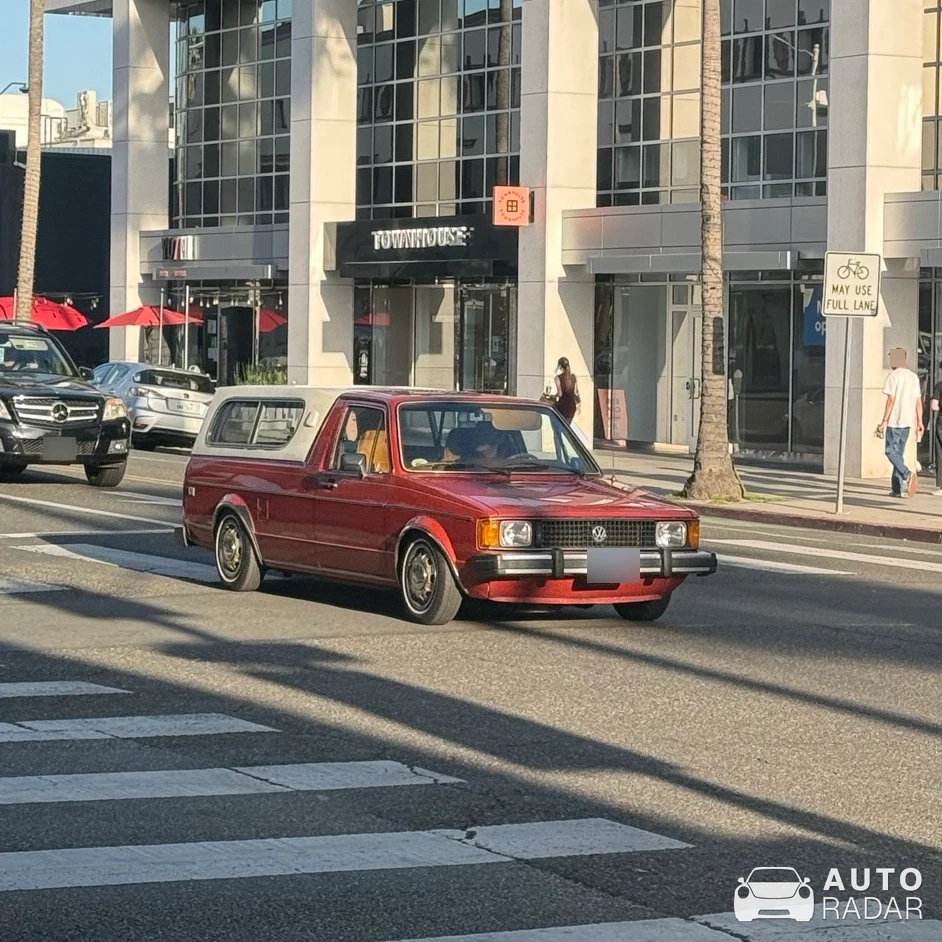 Volkswagen Rabbit Pickup spotted in Beverly Hills