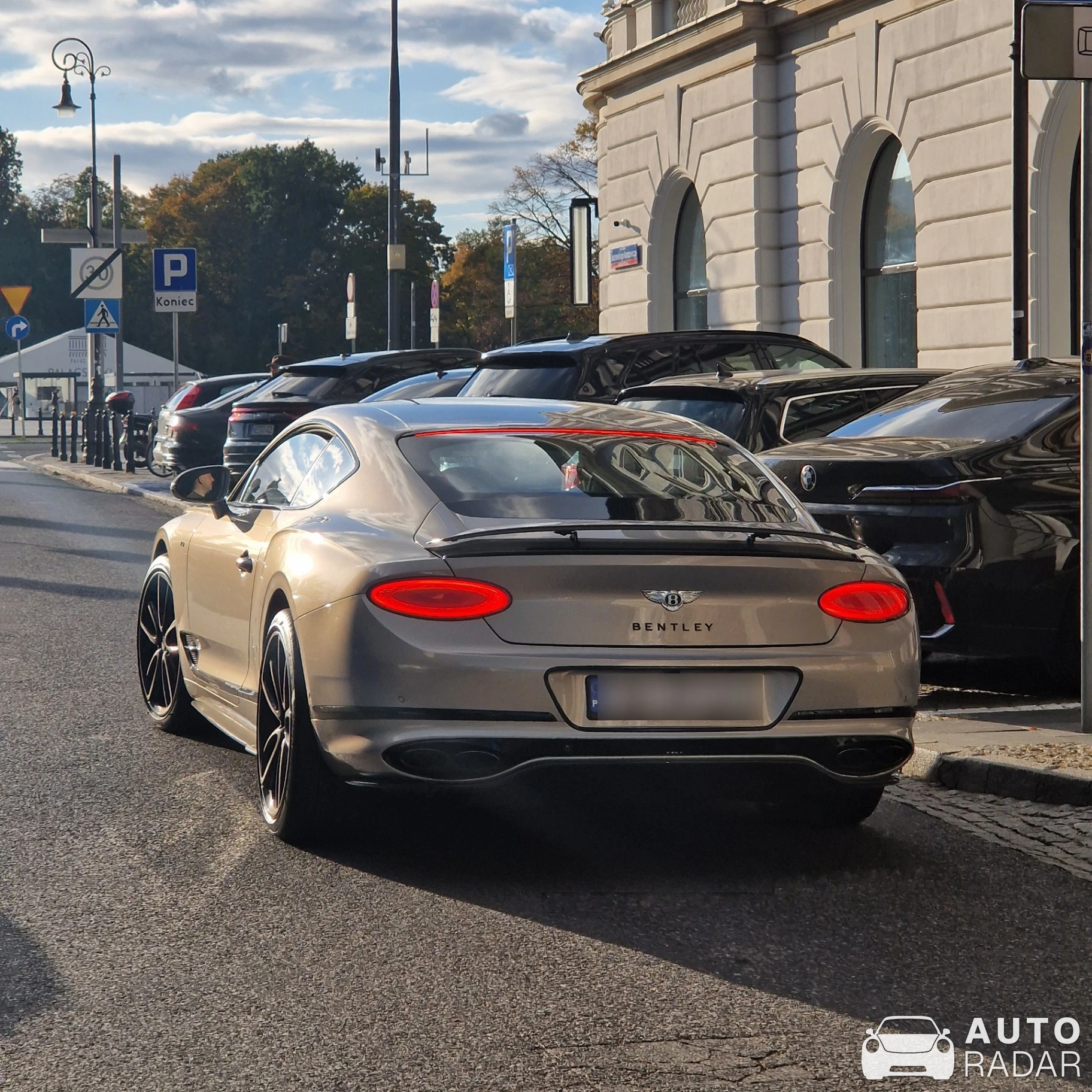Bentley Continental GT V8 2020 spotted in Warszawa, Poland