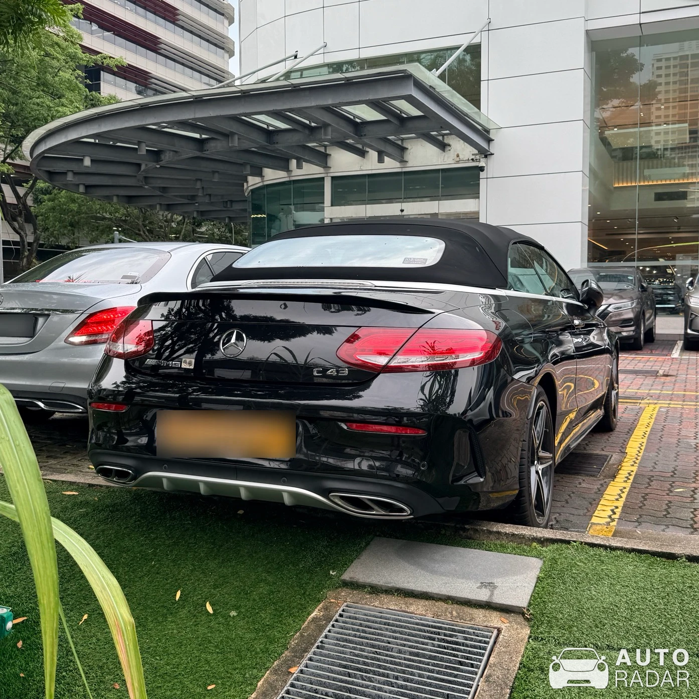 Mercedes-AMG C 43 Convertible spotted in Singapore