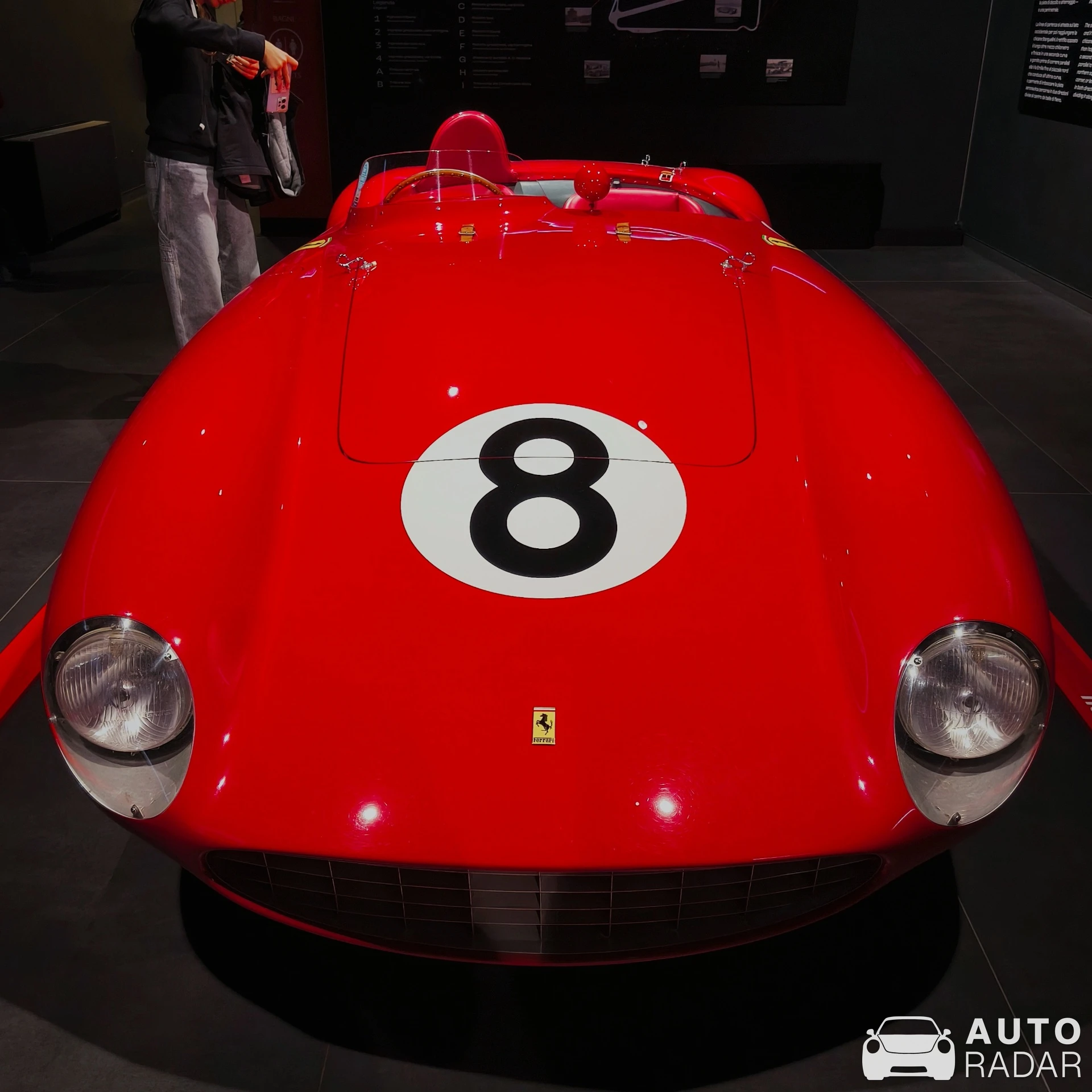 Ferrari 750 Monza spotted in Maranello, Italy