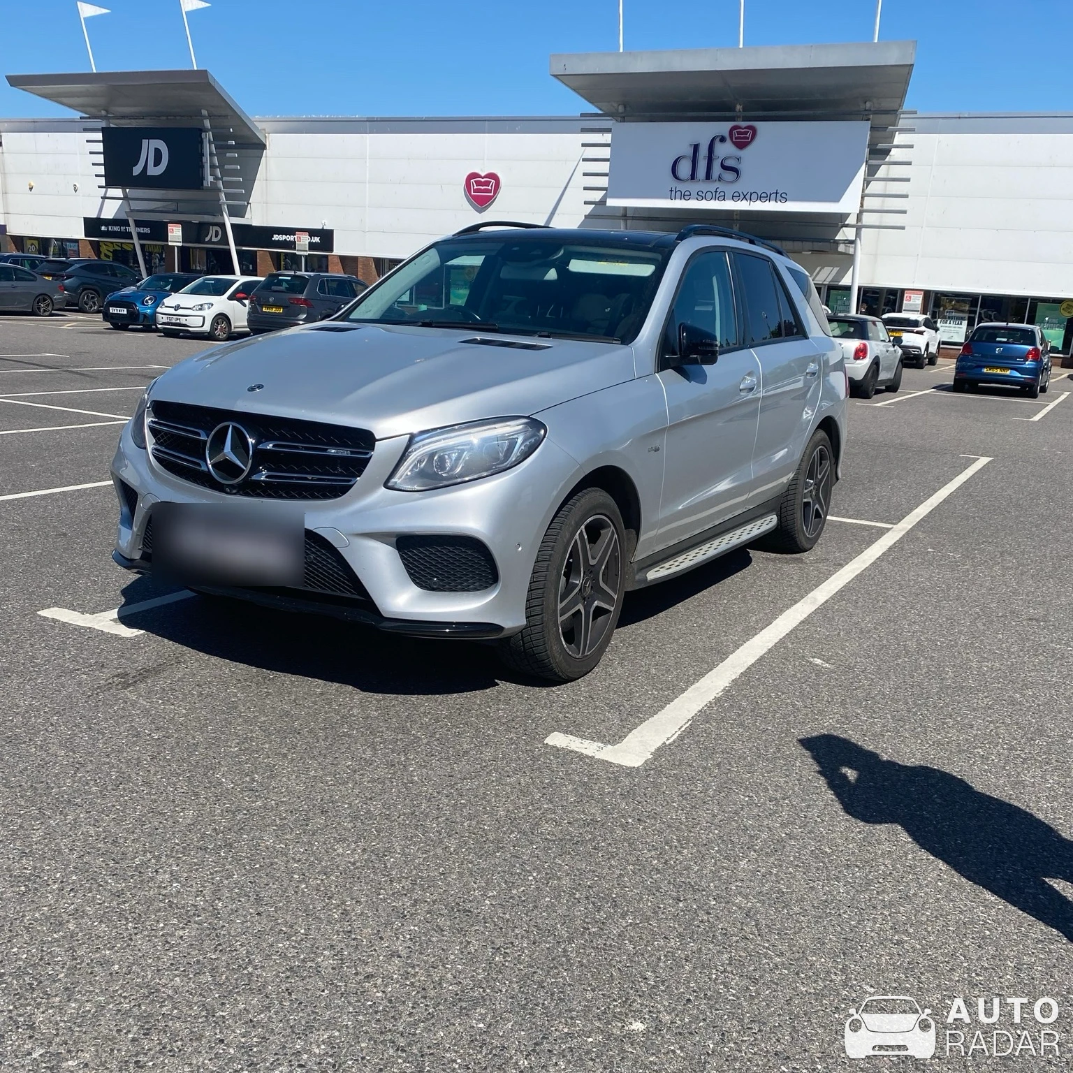 Mercedes-AMG GLE 43 W166 spotted