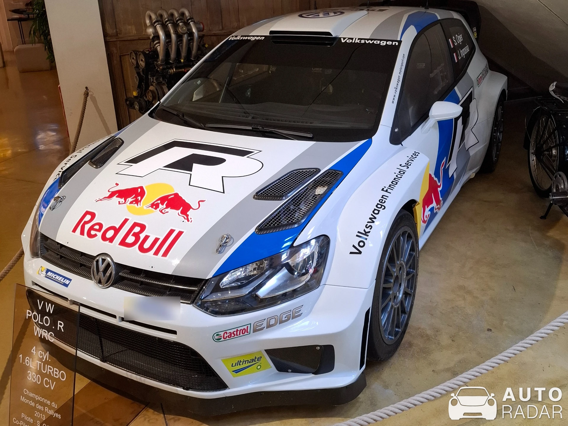 Volkswagen Polo R WRC spotted in Lohéac