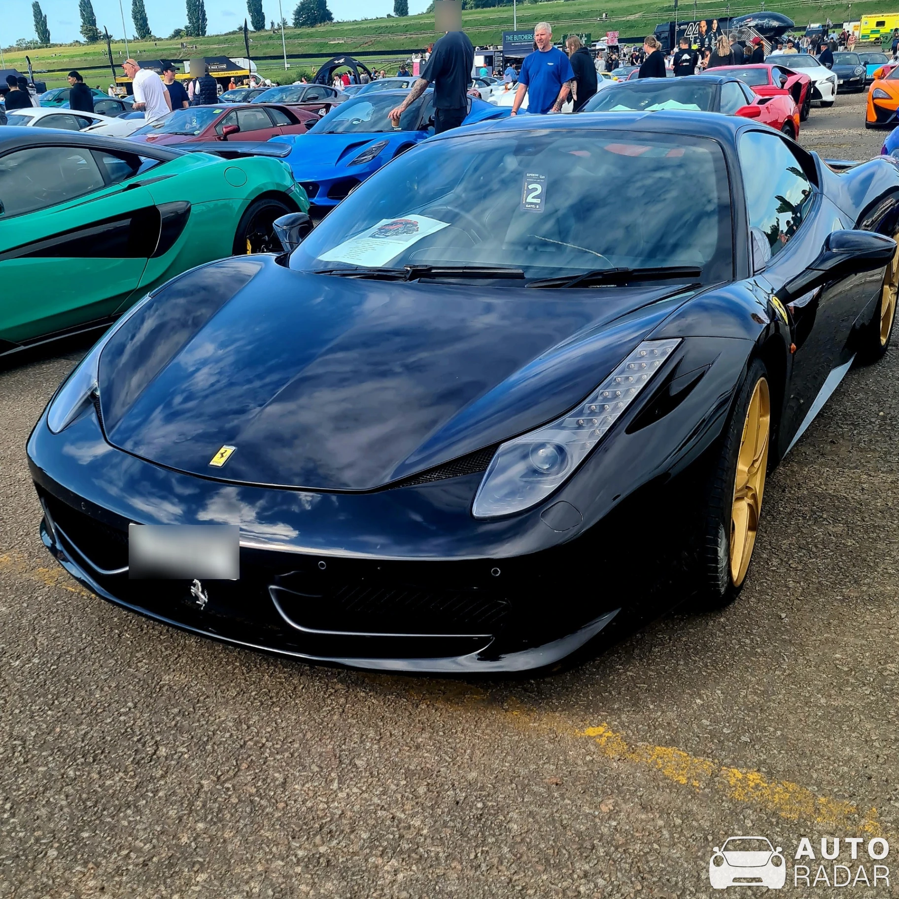 Ferrari 458 Spider spotted in Leicestershire, United Kingdom