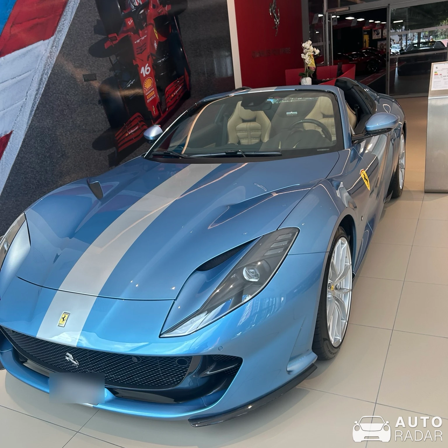 Ferrari 812 GTS spotted in Levallois-Perret, France