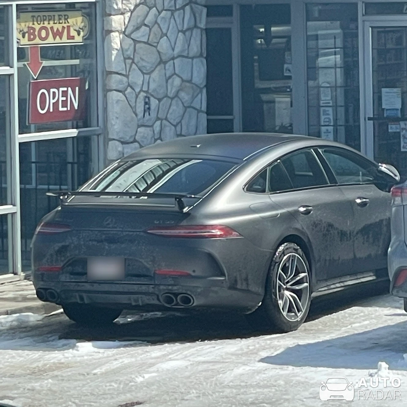 Mercedes-AMG GT 55 spotted in Calgary