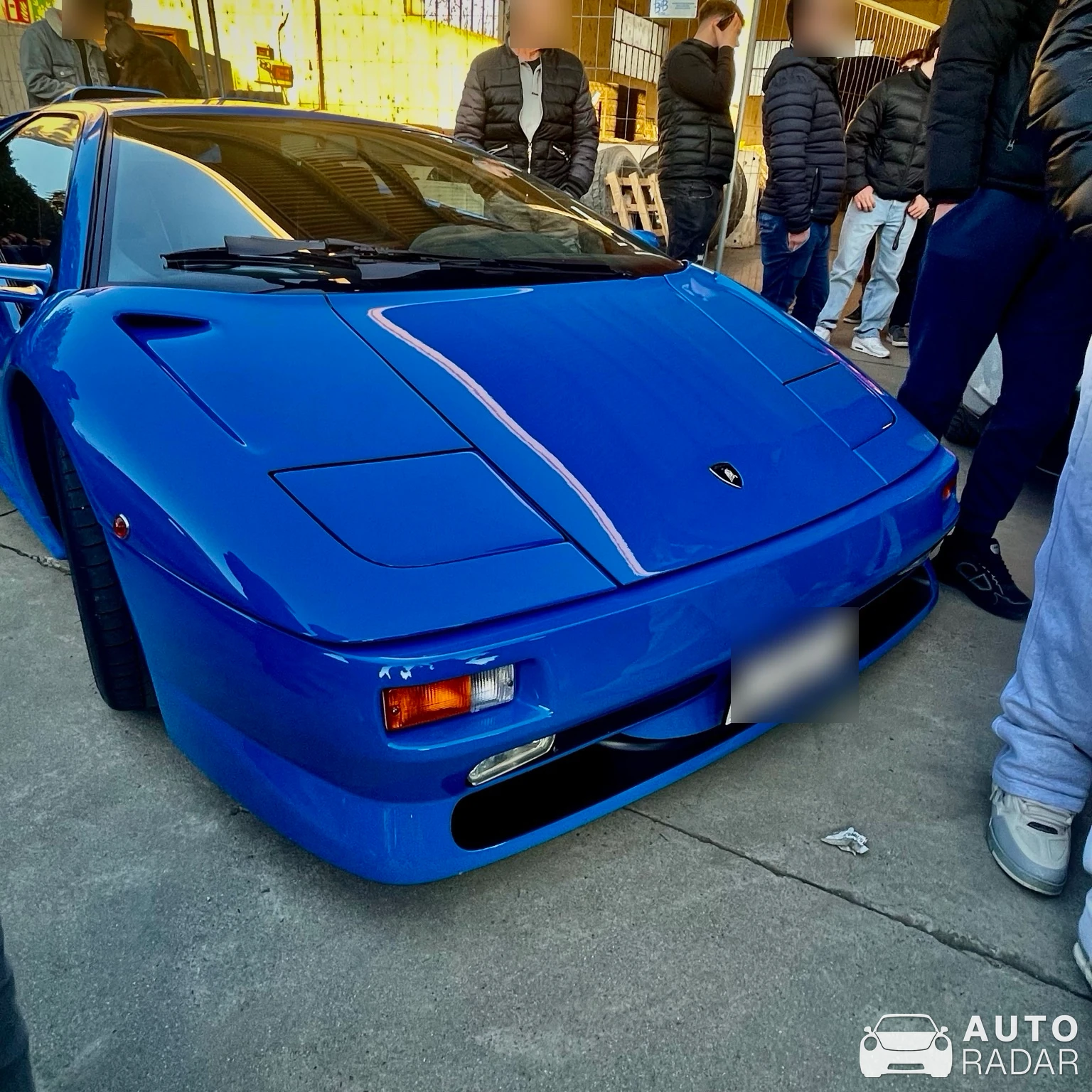 Lamborghini Diablo SV spotted in Covo, Italia