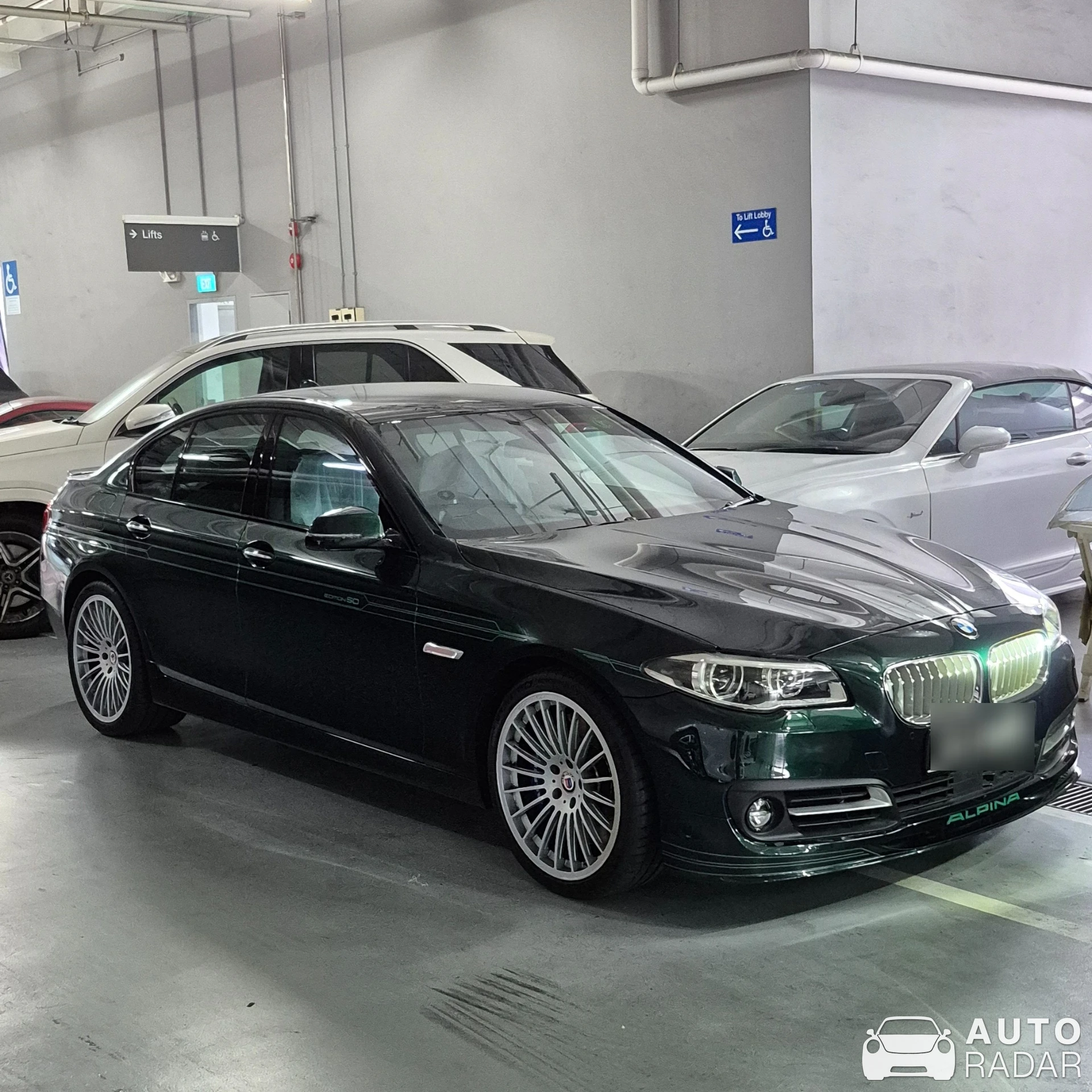 Alpina B5 BiTurbo 50 Anniversary Edition spotted in Singapore